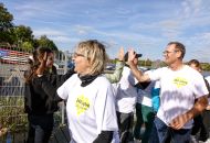 Wohnungswirtschaft in Bewegung und sportlich vereint.